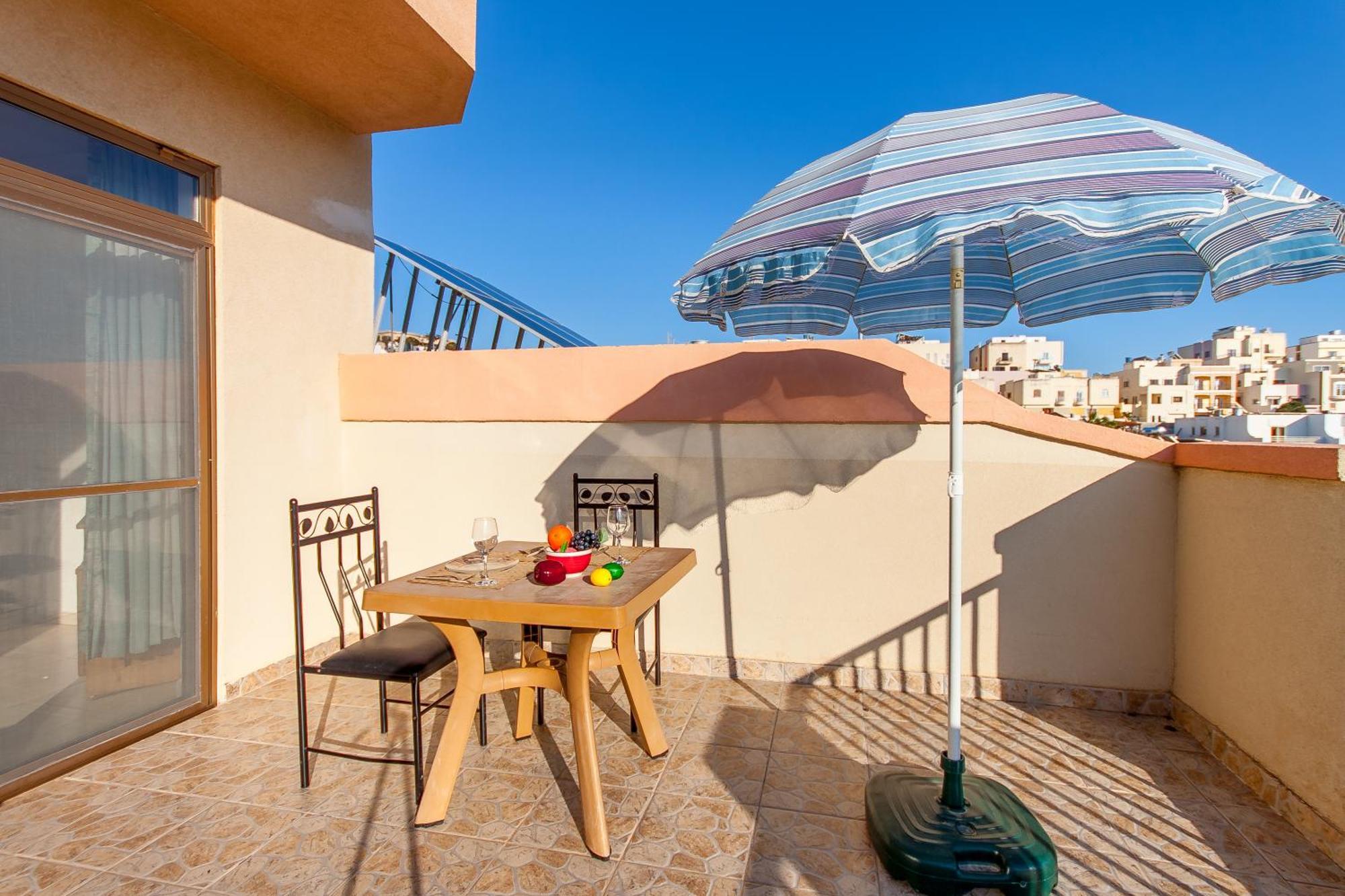 Pool & Sea Merill Apartments Mellieħa Exteriér fotografie