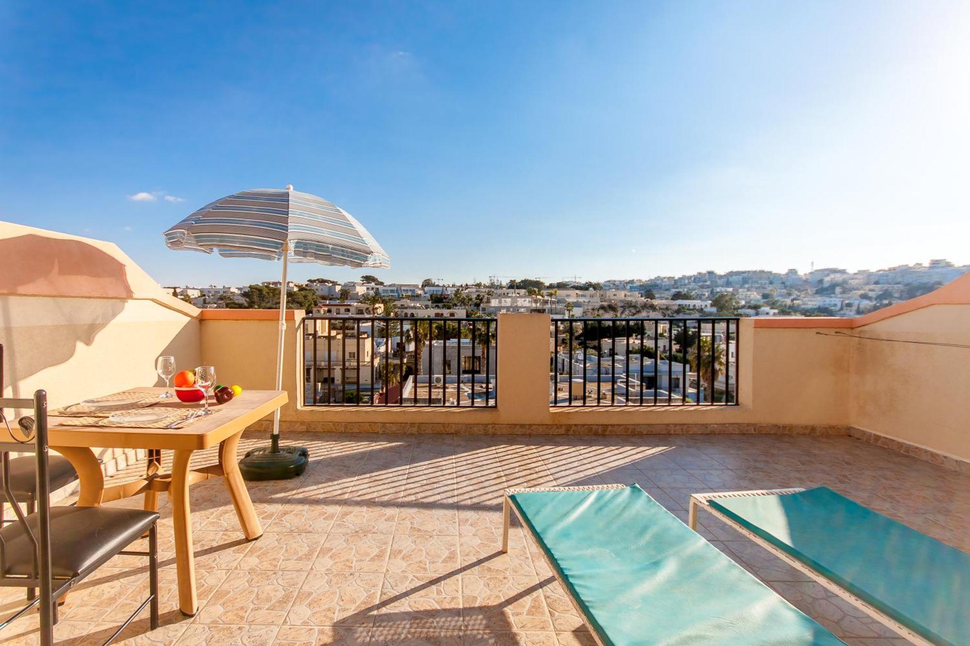 Pool & Sea Merill Apartments Mellieħa Pokoj fotografie